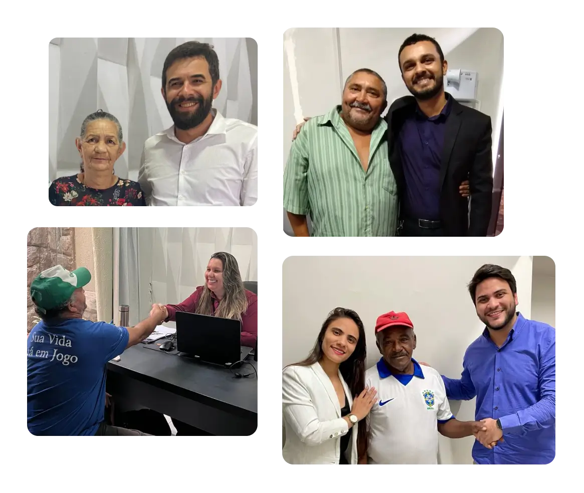 Clientes do escritório Velloso Advocacia